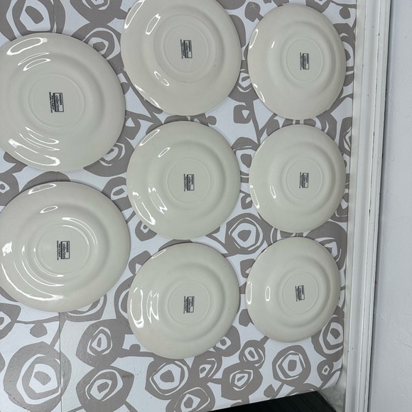 Set of 2 Royal Wessex Pink Willow Rosa 10” Dinner Plates Made in England - Picture 9 of 10